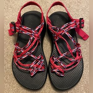 Chaco Pink Strappy Sandals size 7